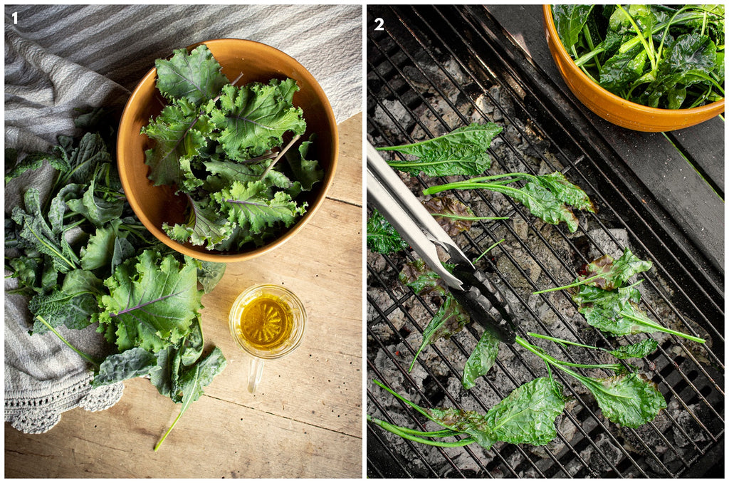 grilled kale